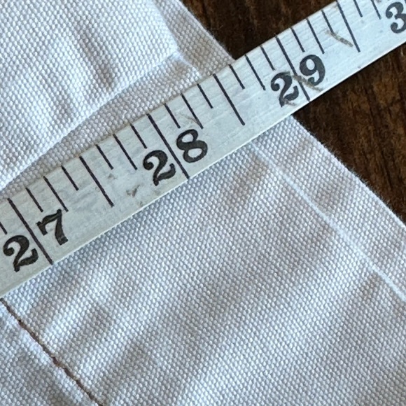 Garnet Hill | Beige/Cream Wide Leg Cropped Jeans/Pants - Picture 8 of 8